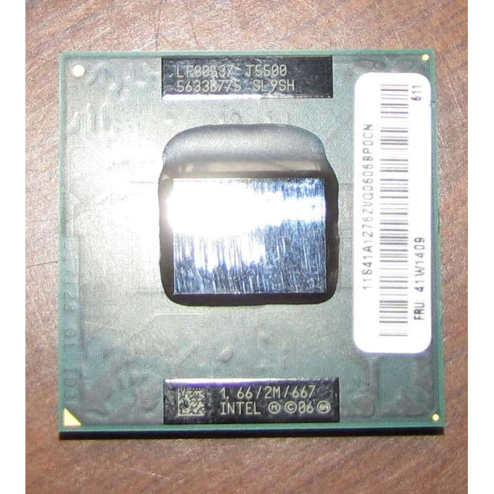 Intel Core 2 Duo T5500 1.66Ghz 2M Cache Socket M Intel Core 2 Duo T5500 1.66Ghz 2M Cache Socket M