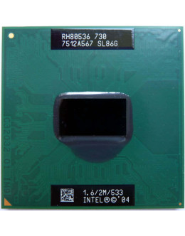 Intel Pentium M 730 1.6GHz 2M Cashe Socket 479