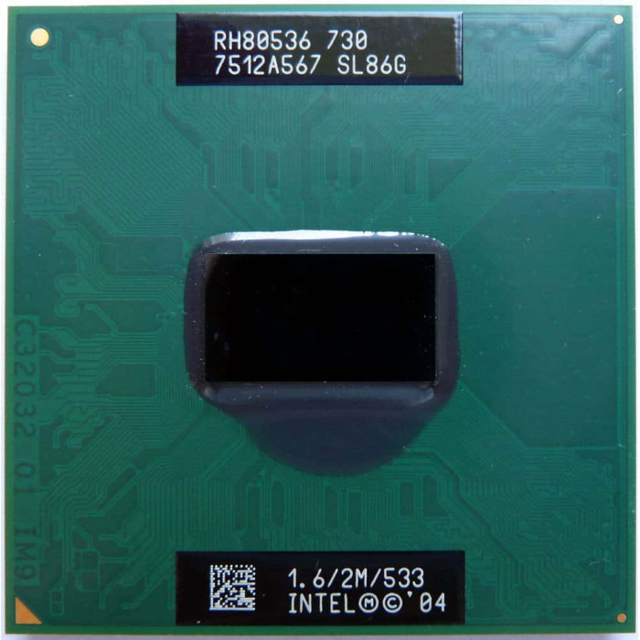 Intel Pentium M 730 1.6GHz 2M Cashe Socket 479 Intel Pentium M 730 1.6GHz 2M Cashe Socket 479